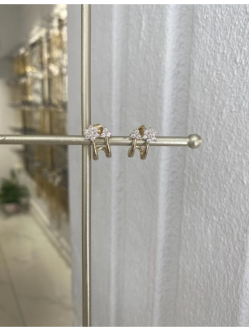 Özel Seri İkili Görünüm Küpe