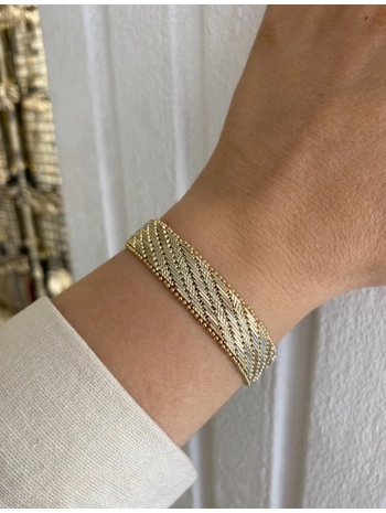 Özel Seri Kalın Hasır Bileklik