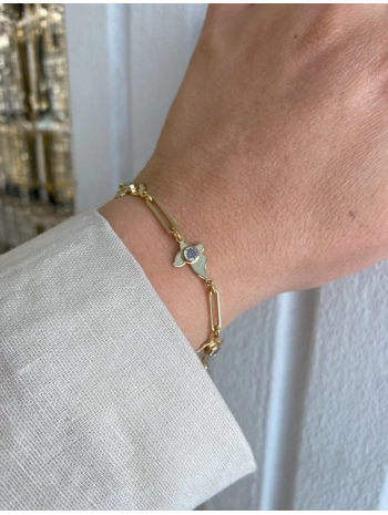 Özel Seri İnce Zirkon Taş Kelebek Bileklik