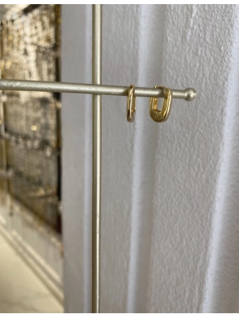 Özel Seri Kare Plaka Küpe