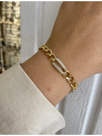 Özel Seri Ortası Zirkon Taş Bileklik