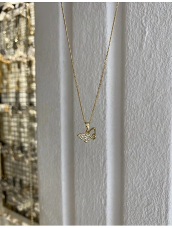 Özel Seri Plaka Kelebek Kolye