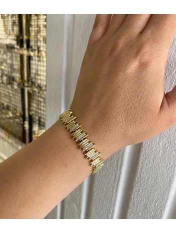 Özel Seri Sıralı Çubuk Detay Bileklik