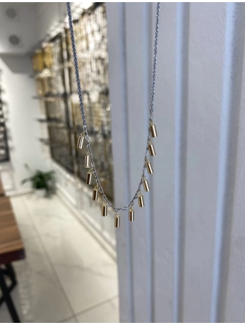 Özel Seri Sıralı Silindir Kolye