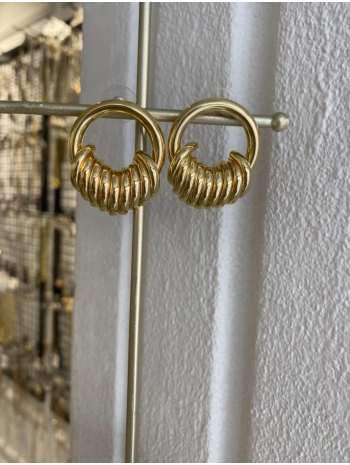 Özel Seri Tasarım Halka Küpe