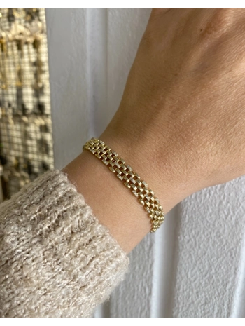 Özel Seri Zirkon Taş Detay Hasır Bileklik