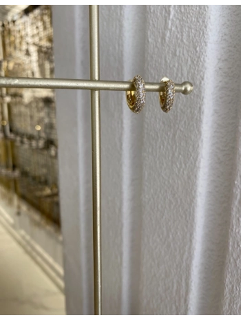 Özel Seri Zirkon Taş halka Küpe