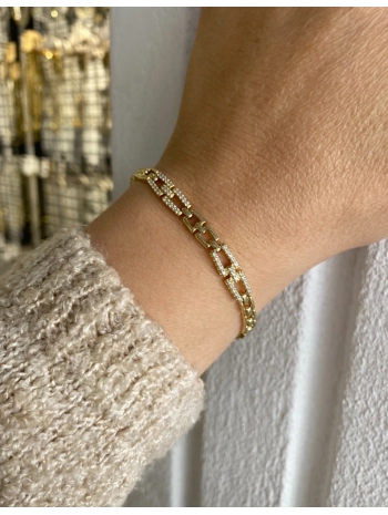 Özel Seri Zirkon Taş İnce Tasarım Bileklik