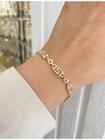 Özel Seri Zirkon Taş S Bileklik