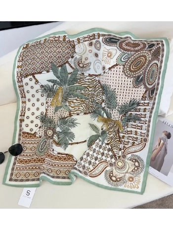 Su Yeşili 70*70 Fular