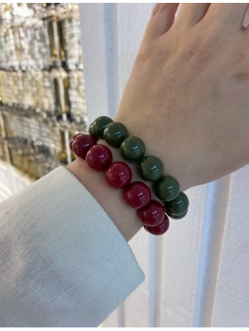 Tasarım Lastikli Boncuk Bileklik