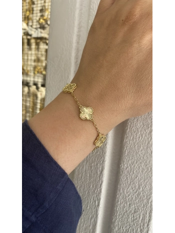 VIP CM Lazer Kesim Yonca Bileklik