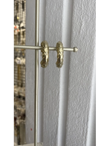 VIP XP Bombe Oval Desen C Küpe