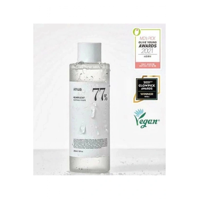 Heartleaf 77% Soothing Nem Cilt Işıltısı Toner 250ml