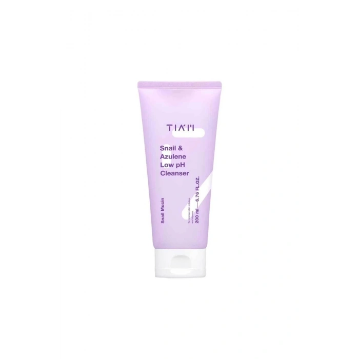 Snail & Azulene Low Ph Cleanser 200 ml (KOREANDBEAUTY) - 5.5 Ph Salyangoz Özlü Temizleyici Jel