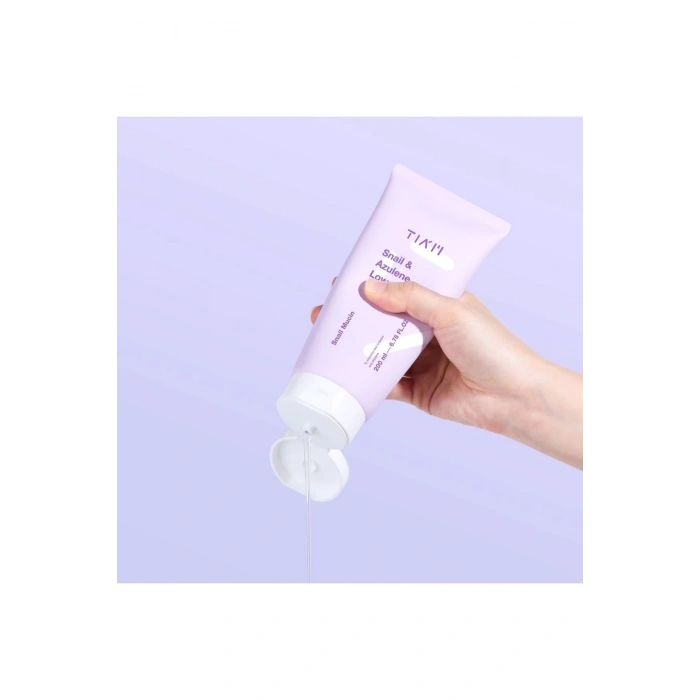 Snail & Azulene Low Ph Cleanser 200 ml (KOREANDBEAUTY) - 5.5 Ph Salyangoz Özlü Temizleyici Jel