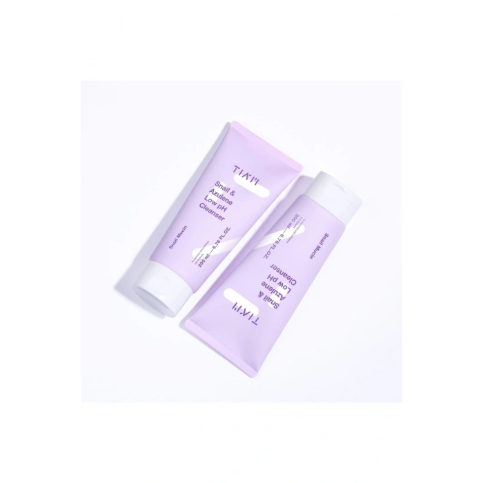 Snail & Azulene Low Ph Cleanser 200 ml (KOREANDBEAUTY) - 5.5 Ph Salyangoz Özlü Temizleyici Jel