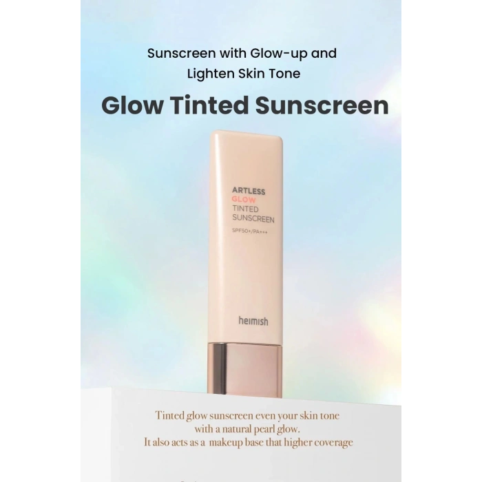 Artless Glow Tinted Sunscreen SPF50+ PA+++ 40ml - Tonlandırıcı Güneş Kremi