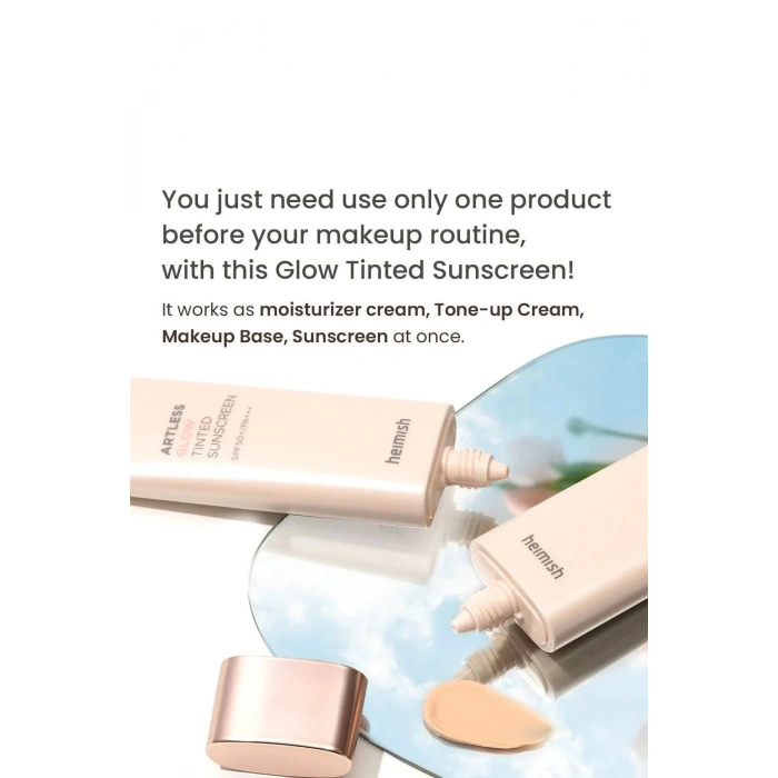 Artless Glow Tinted Sunscreen SPF50+ PA+++ 40ml - Tonlandırıcı Güneş Kremi
