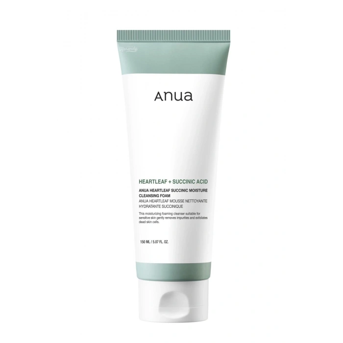Heartleaf Succinic Moisture Cleansing Foam  Gözenek Akne Karşıtı Köpük Temizleyici 150ml