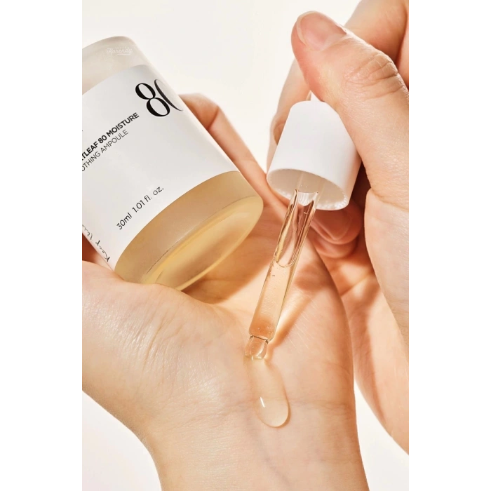 Heartleaf 80% Moisture Ampoule Neme Doyuran Aydınlatıcı Konsantre Ampul 30ml