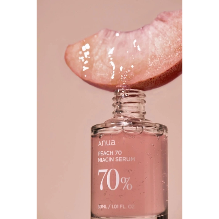 Peach 70% Niacinamide Serum Leke Geniş Gözenek Karşıtı Parlatıcı Şeftali Özlü Serum 30ml