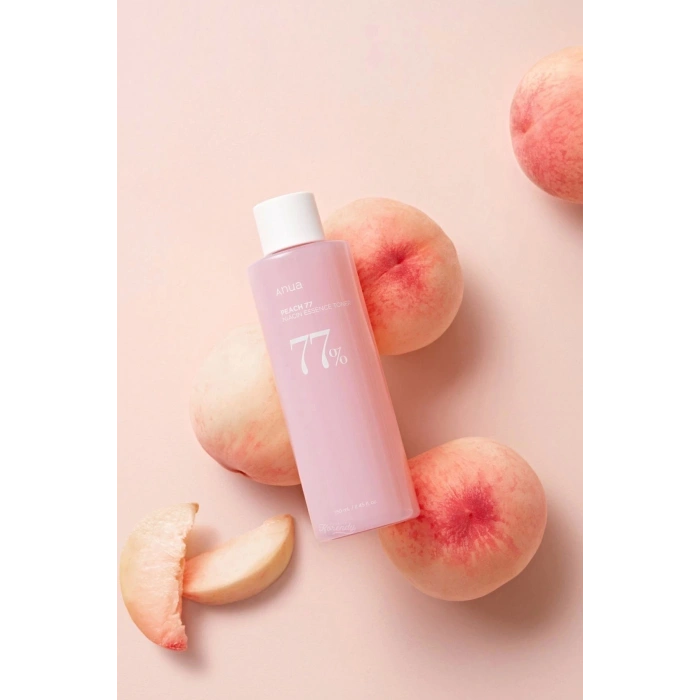 Peach 77% Niacin Essence Toner Ölü Deri Giderici Leke Karşıtı Şeftali Özlü Tonik 250ml