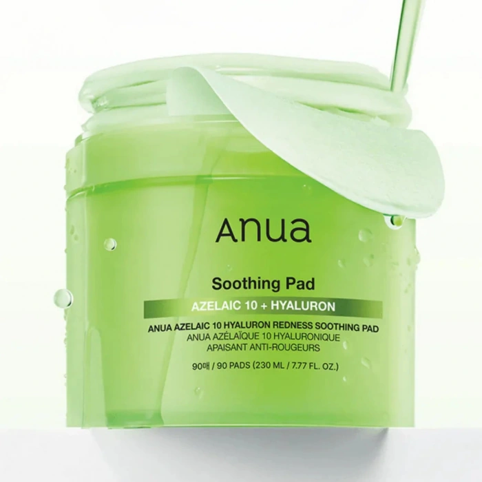 Anua - Azelaic 10 Hyaluron Redness Soothing Pad(Kızarıklık Karşıtı Toner Pad)
