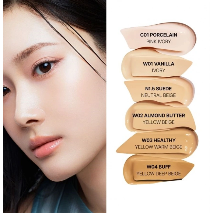 T-FIT ICY FIT COVER CUSHION EX W02 ALMOND BUTTER (Yüksek Kapatıcı)