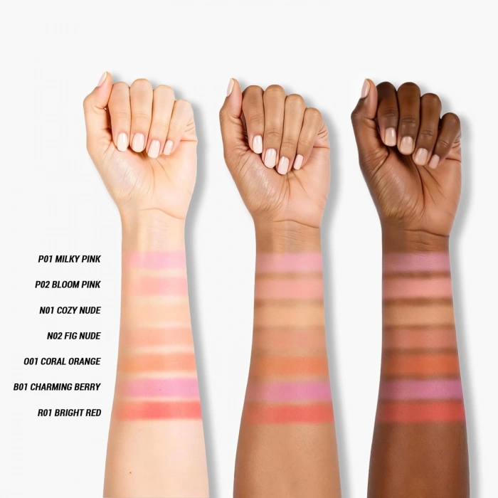 T-FIT FLUFFY VELVET CUSHION BLUSH R01 BRIGHT RED (Parlak Kırmızı Allık)