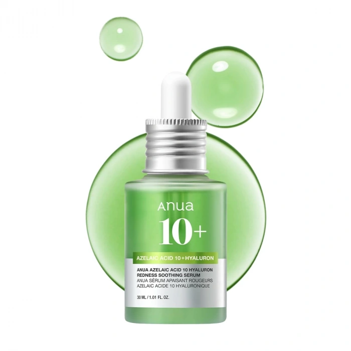 ANUA Azelaic Acid 10 Hyaluron Redness Soothing Serum (Kızarıklık Yatıştırıcı Serum) (GLOBALCARE)