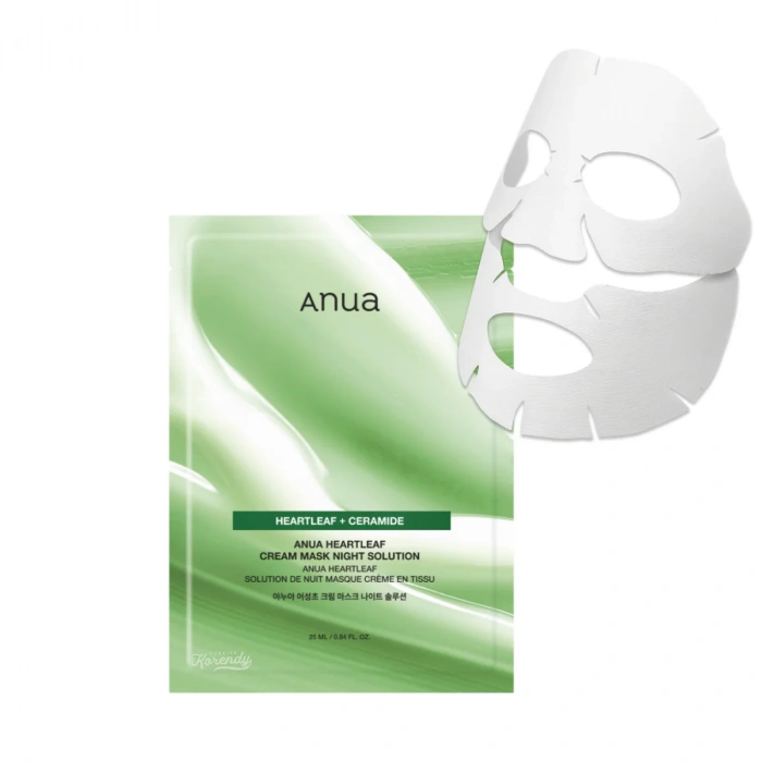 Anua - Heartleaf Cream Mask Night Solution Mask