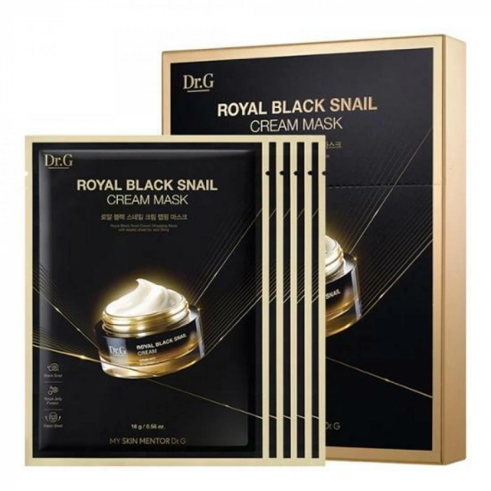 [Doctor.G] [10ea] Royal Black Cream Mask 16g