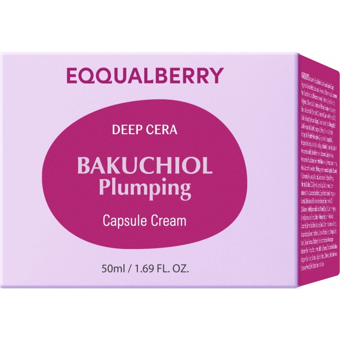 EQQUALBERRY BAKUCHIOL PLUMPING CAPSULE CREAM 50ml