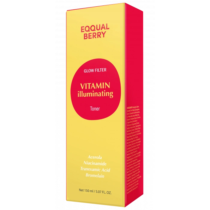EQQUALBERRY VITAMIN ILLUMINATING TONER 150ml