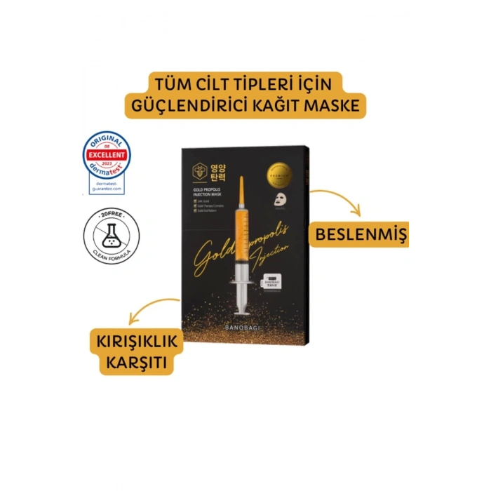 BANOBAGI Gold Propolis Booster Mask (Güçlendirici Yüz Maskesi)