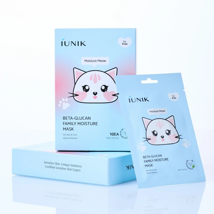 iUNIK - Beta-Glucan Family Moisture Mask For Kids
