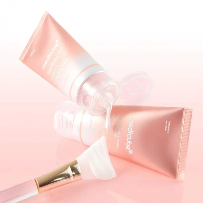 MEDICUBE COLLAGEN MILK TONING WRAPPING MASK 75ml