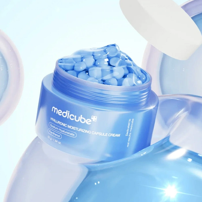 MEDICUBE HYALURONIC MOISTURIZING CAPSULE CREAM 55g