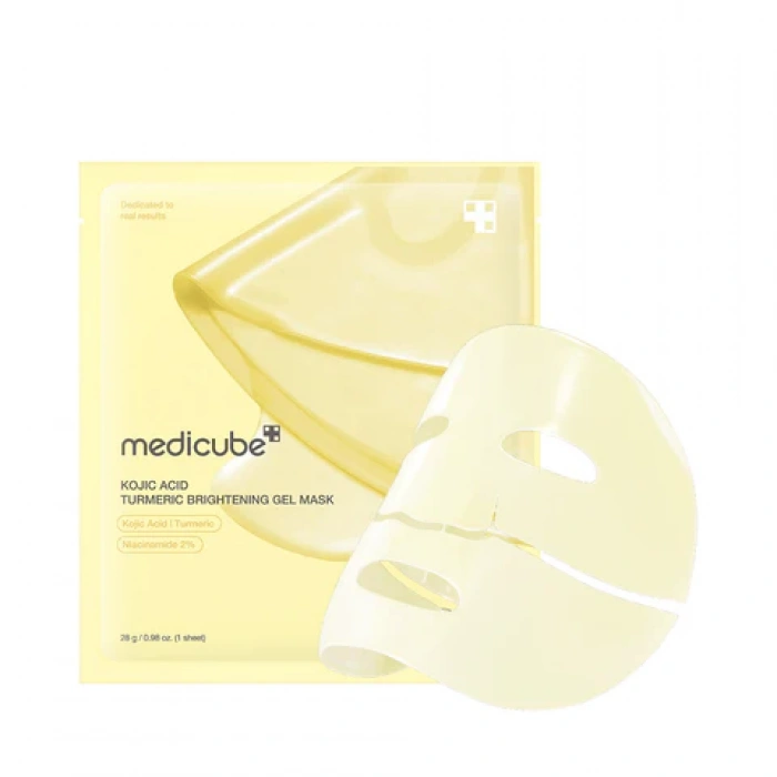 medicube - Kojic Acid Turmeric Brightening Gel Mask(Aydınlatıcı Jel Maske)(GLOBALCARE)
