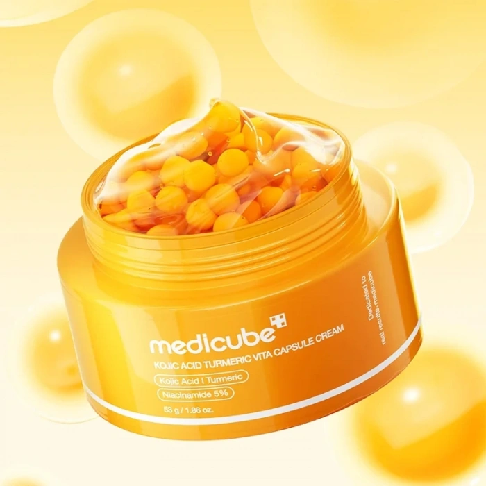 MEDICUBE KOJIC ACID TURMERIC VITA CAPSULE CREAM 53g