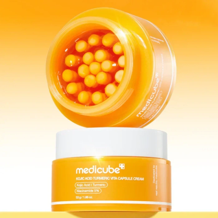 MEDICUBE KOJIC ACID TURMERIC VITA CAPSULE CREAM 53g