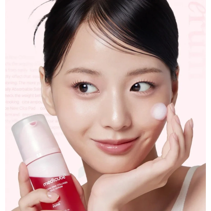 MEDICUBE PDRN PINK COLLAGEN BUBBLE SERUM 95ml