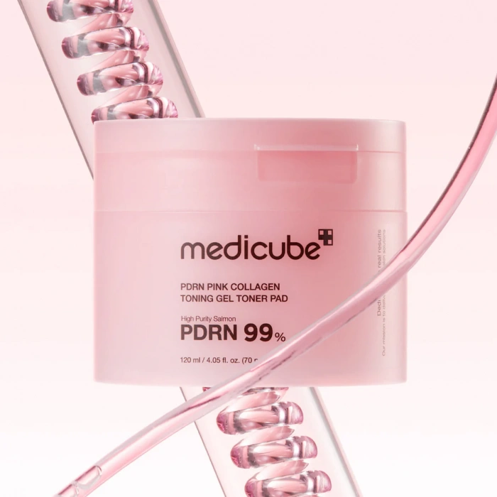 medicube - PDRN Pink Collagen Toning Gel Toner Pad