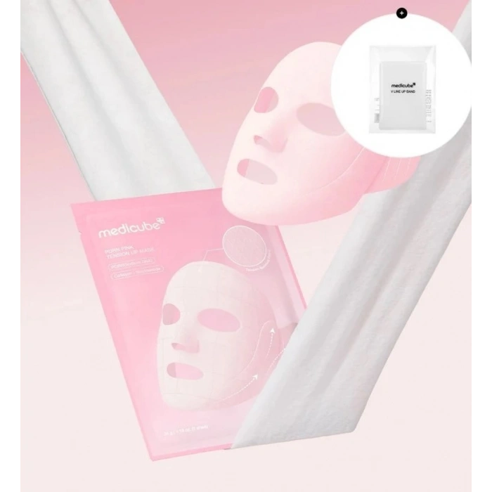 MEDICUBE PDRN PINK LIFT UP MASK BOX SET (34G X 4)