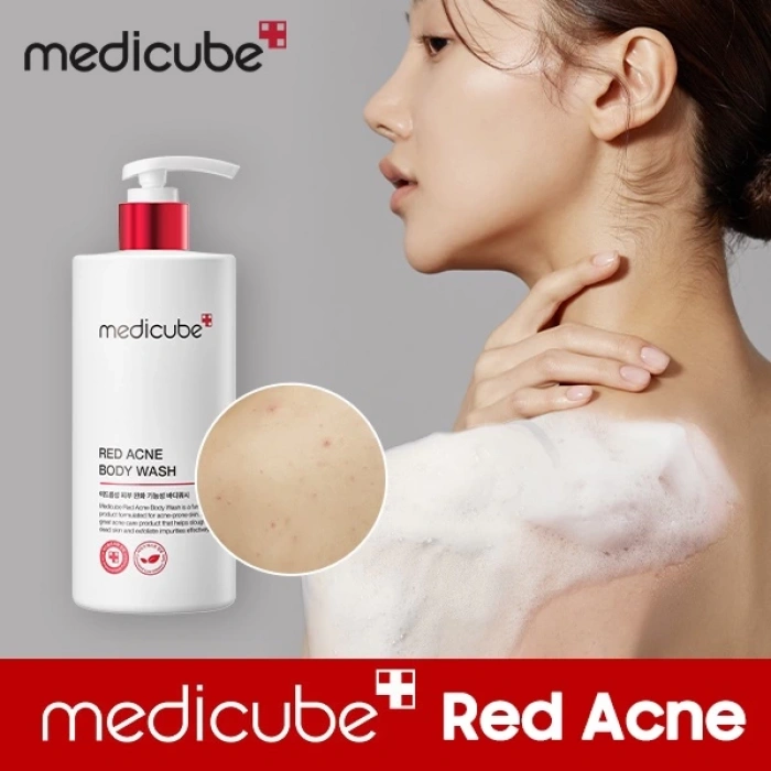 medicube - Red Acne Body Wash (Akne Karşıtı Vücut Temizleyici)(GLOBALCARE)