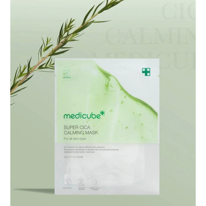 Medicube SUPER CICA CALMING MASK ( Sakinleştirici Maske) (GLOBALCARE)
