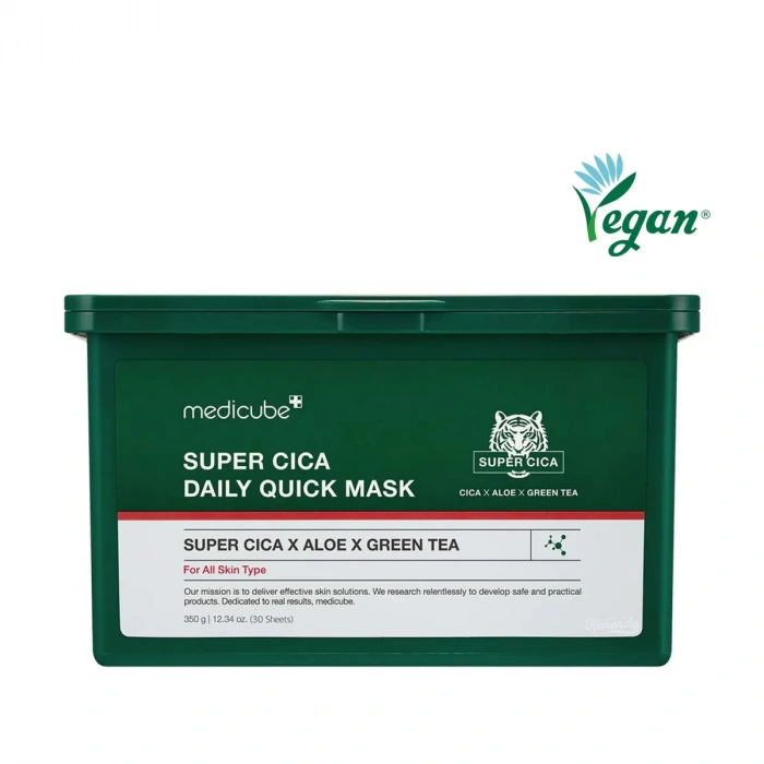 medicube - Super Cica Daily Quick Mask (Yatıştırıcı Günlük Maske)