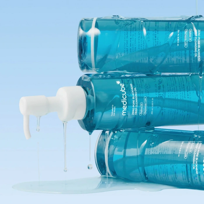 medicube - Zero Pore Blackhead Deep Cleansing Oil (Siyah Nokta Giderici Derin Temizleyici Yağ)(GLOBALCARE)