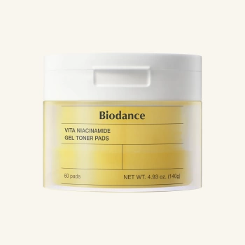 Biodance - Vita Niacinamide Gel Toner Pads(cilt tonu eşitleyici toner pad)(GLOBALCARE)